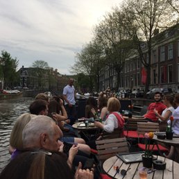 Basically a floating bar with a great bartender and tour guide. Basically a floating bar with a great bartender and tour guide.