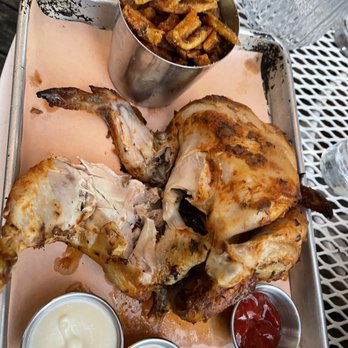 Engine Room - Rotisserie chicken looked delicious but it missed the mark severely. The taste didn't match the presentation. - Southern Near Me - Mystic, Connecticut Engine Room - Rotisserie chicken looked delicious but it missed the mark severely. The taste didn't match the presentation. - Southern Near Me - Mystic, Connecticut
