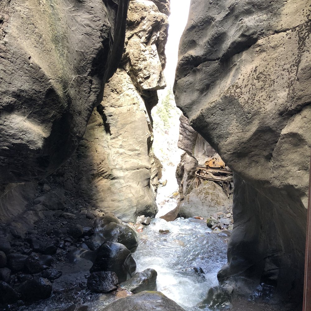 Box Canyon Waterfall and Park - The waterfalls....pretty disappointing. Not majestic whatsoever. - Parks Near Me Box Canyon Waterfall and Park - The waterfalls....pretty disappointing. Not majestic whatsoever. - Parks Near Me