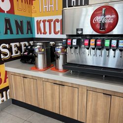 Popeyes Louisiana Kitchen - Drink station