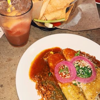 El Barrio - Enchiladas Verdes & Enchiladas rojas - you can get half and half! - Mexican Near Me - Birmingham, Alabama El Barrio - Enchiladas Verdes & Enchiladas rojas - you can get half and half! - Mexican Near Me - Birmingham, Alabama