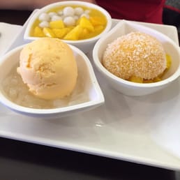 Mango Dessert Plate