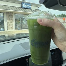 Ginger Macha lemonade