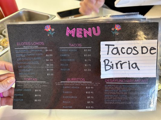 Menu photo 1 Canelas Placita Peoria, AZ Menu photo 1 Canelas Placita Peoria, AZ