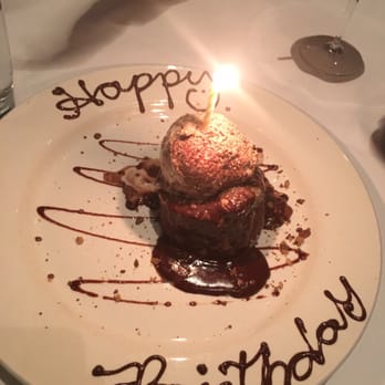 Chart House - Lava cake OMG! - Seafood Near Me - Weehawken, New Jersey