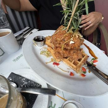 Hash House A Go Go - Andy's Sage Fried Chicken & Waffle Tower - Breakfast & Brunch Near Me - San Diego, California