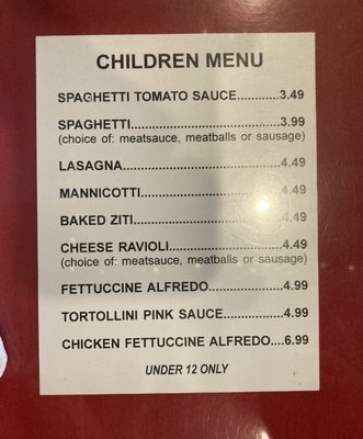 Menu photo 2 Joe's Pasta N Pizza Keller, TX