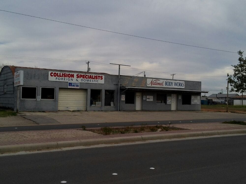 NATIONAL BODY WORKS 1517 Pine St, Abilene, Texas Body Shops Phone