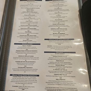 North Harbor Club - Menu - New American Near Me - Davidson, North Carolina North Harbor Club - Menu - New American Near Me - Davidson, North Carolina