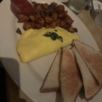 The Cheesecake Factory - Spinach, Mushroom, Bacon and Cheese Omelette** - Desserts Near Me - Anaheim, California The Cheesecake Factory - Spinach, Mushroom, Bacon and Cheese Omelette** - Desserts Near Me - Anaheim, California