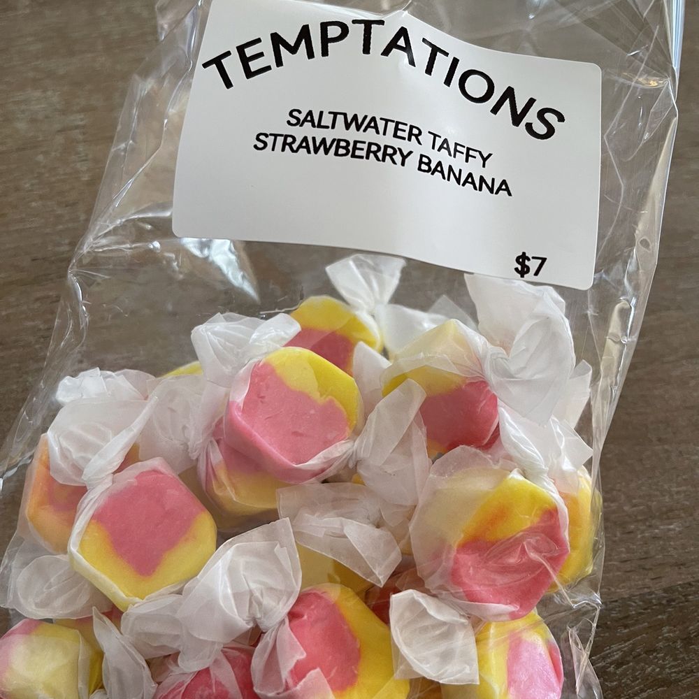 Temptations Chocolate Cafe - Taffy is flavorful and buttery - Coffee & Tea Near Me - Valencia, California Temptations Chocolate Cafe - Taffy is flavorful and buttery - Coffee & Tea Near Me - Valencia, California