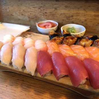 Kats Sushi - Nigiri. This is considered 5 orders for 2 people. - Sushi Bars Near Me - Honolulu, Hawaii Kats Sushi - Nigiri. This is considered 5 orders for 2 people. - Sushi Bars Near Me - Honolulu, Hawaii