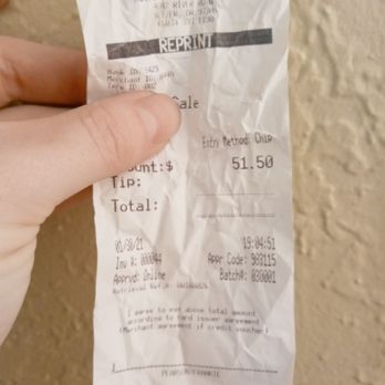 John's Chinese Restaurant - a hand holding a receipt - Chinese Near Me - Keizer, Oregon John's Chinese Restaurant - a hand holding a receipt - Chinese Near Me - Keizer, Oregon