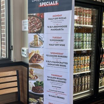 BJ's Restaurant & Brewhouse - Daily specials - American Near Me - Tracy, California
