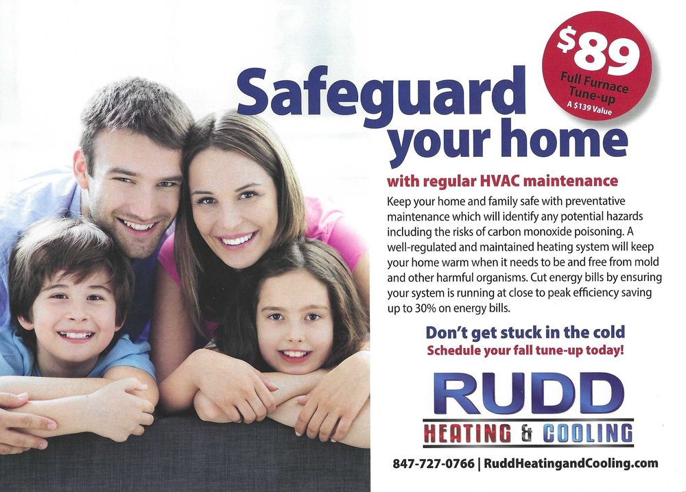 Slide of Rudd HVAC & Plumbing