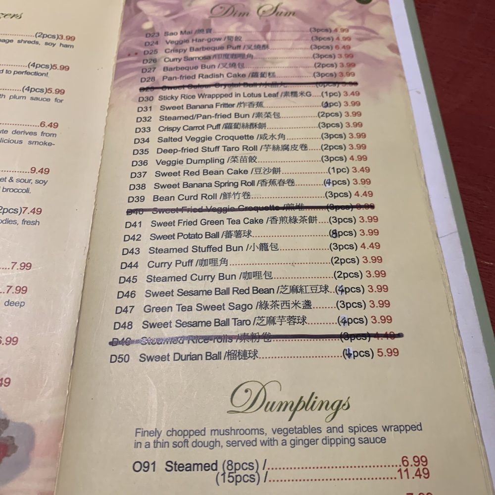 Zen Gardens - Menu - Vegetarian Near Me - Mississauga, Ontario Zen Gardens - Menu - Vegetarian Near Me - Mississauga, Ontario