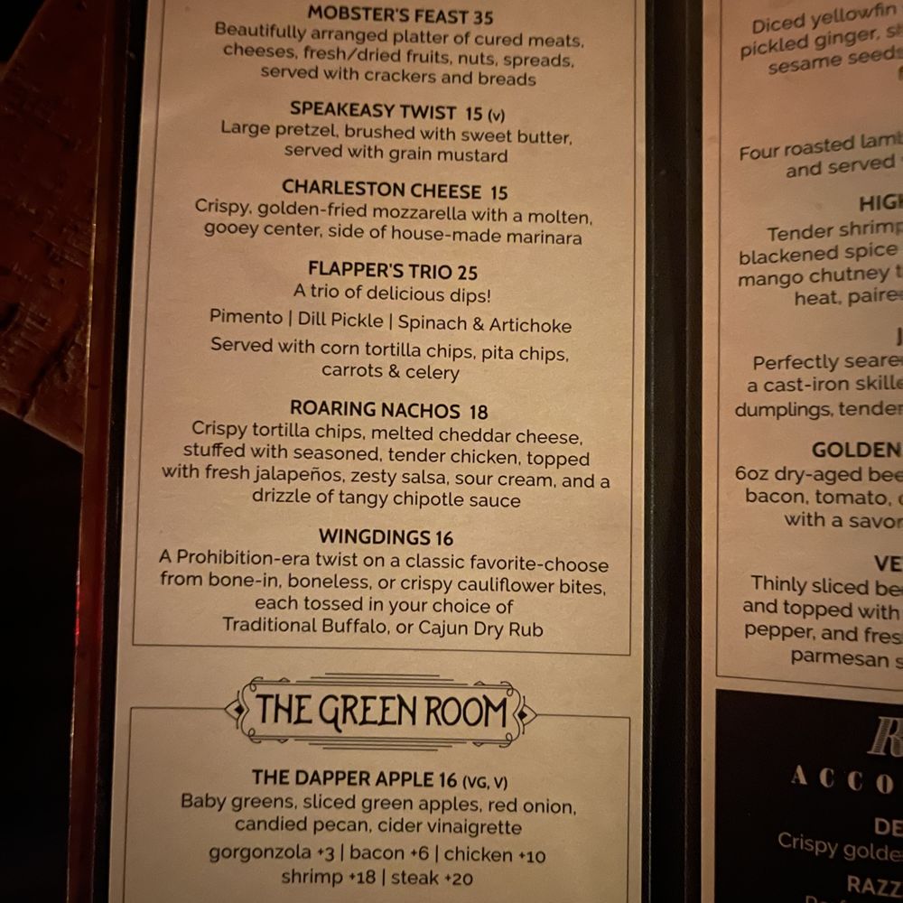 The Founder's Room - FR Menu 2025 - Lounges Near Me - Huntington, New York