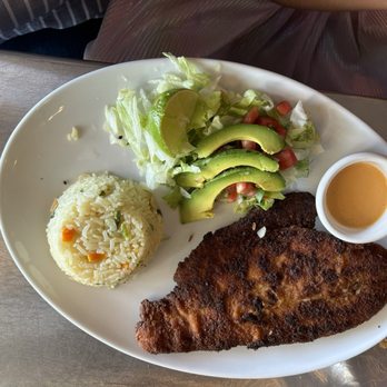 Isla Restaurant - Filete de Pescado a la empanizado (breaded) 8/03/24 - Seafood Near Me - Concord, California