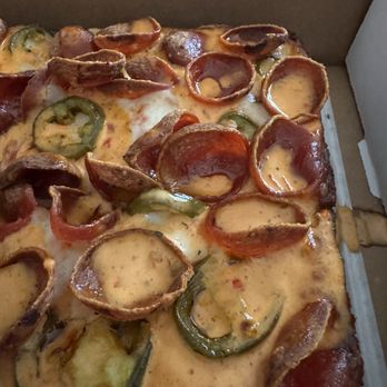 Square Pie Guys - Spicy Pepperoni - Pizza Near Me - Campbell, California