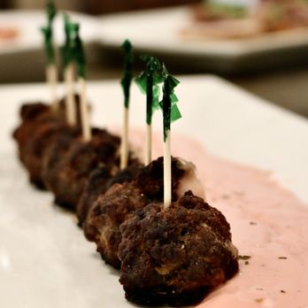 Nourished Catering - Meatballs (Small Bites *special order with pink marinara*) - Caterers Near Me - Leander, Texas