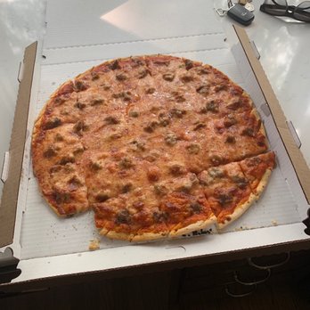 Michael Anthonys Pizza - Cheese and sausage - Pizza Near Me - Villa Park, Illinois Michael Anthonys Pizza - Cheese and sausage - Pizza Near Me - Villa Park, Illinois