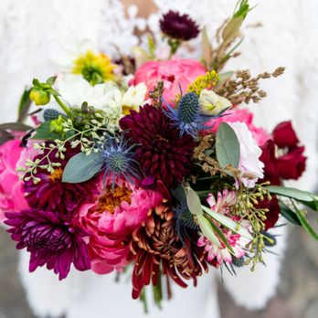 belle-flower - My gorgeous fall bridal bouquet! - Florists Near Me - Emeryville, California