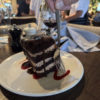 Burtons Grill & Bar - Seven-Layer Chocolate Cake - New American Near Me - Wayne, Pennsylvania