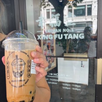 Xing Fu Tang - 02. Taiwan Boba Milk Tea (dairy-free) - Bubble Tea Near Me - Seattle, Washington Xing Fu Tang - 02. Taiwan Boba Milk Tea (dairy-free) - Bubble Tea Near Me - Seattle, Washington