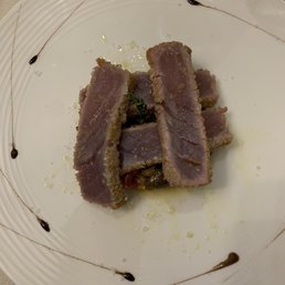 Sesame crusted tuna Sesame crusted tuna