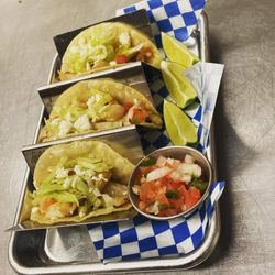 Baca House Brewery - Fish Tacos