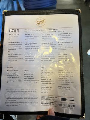 Menu photo 2 Biscuit Head Asheville, NC