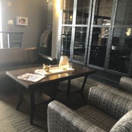 Waiting area at the Slate