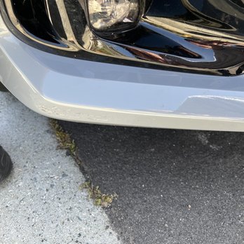 7 Flags Car Wash - This is front my car bumper coming from brush wheels moving hitting and I felt it - Car Wash Near Me - Fairfield, California 7 Flags Car Wash - This is front my car bumper coming from brush wheels moving hitting and I felt it - Car Wash Near Me - Fairfield, California