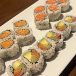 Nagoya Japanese Cuisine - Spicy tuna, spicy yellowtail and alaska roll