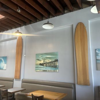 Ty's Burger House - Seating inside restaurant - Burgers Near Me - Oceanside, California