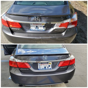 Corona Auto Body - Before (top) / After (bottom) - Auto Repair Near Me - Corona, California Corona Auto Body - Before (top) / After (bottom) - Auto Repair Near Me - Corona, California