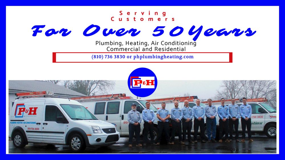 Slide of P & H Plumbing Heating & Air Conditioning