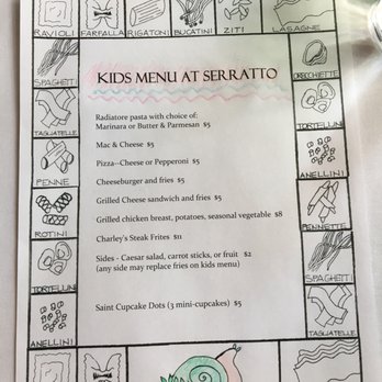 Serratto - Kid's menu - Italian Near Me - Portland, Oregon Serratto - Kid's menu - Italian Near Me - Portland, Oregon