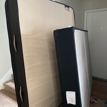 Furniture Donation Pick Up - The mattress in front of my door waiting to be removed!!! - Community Service/Non-Profit Near Me - Houston, Texas Furniture Donation Pick Up - The mattress in front of my door waiting to be removed!!! - Community Service/Non-Profit Near Me - Houston, Texas
