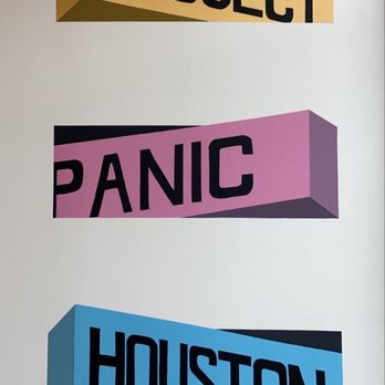 Project Panic Escape Rooms - Houston - This is a wall in their lobby area. - Escape Games Near Me - Houston, Texas Project Panic Escape Rooms - Houston - This is a wall in their lobby area. - Escape Games Near Me - Houston, Texas