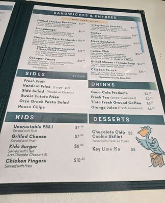 Menu photo 2 The Perch Mount Pleasant, SC