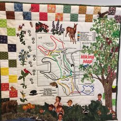 Norskedalen Nature & Heritage Center Inc - Quilt trail map