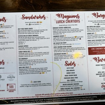 Abracadabra's - Menu - Breakfast & Brunch Near Me - Idaho Falls, Idaho Abracadabra's - Menu - Breakfast & Brunch Near Me - Idaho Falls, Idaho