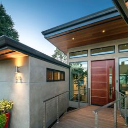 Danciart Architecture - Remodel of San Luis Obispo "pole house". Bridge entry.