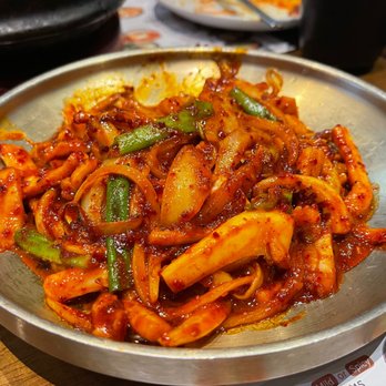 Tang Restaurant - Spicy Squid - Korean Near Me - Flushing, New York Tang Restaurant - Spicy Squid - Korean Near Me - Flushing, New York