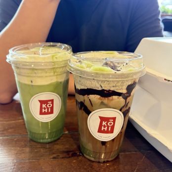 Kohi - Banana cream matcha and cookies and cream matcha - Cafes Near Me - Las Vegas, Nevada Kohi - Banana cream matcha and cookies and cream matcha - Cafes Near Me - Las Vegas, Nevada