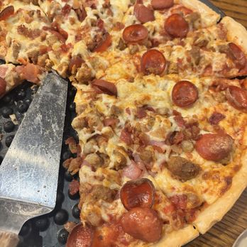 Brick Oven Pizza Company - All meat pizza - Pizza Near Me - Abilene, Texas