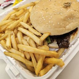 Teriyaki Beef Burger