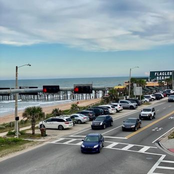 Finns Beachside Pub - View from restaurant - New American Near Me - Flagler Beach, Florida Finns Beachside Pub - View from restaurant - New American Near Me - Flagler Beach, Florida