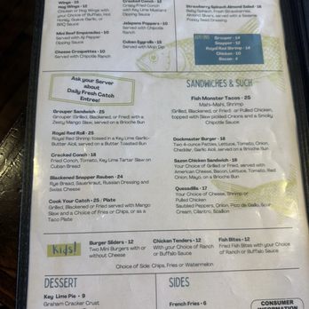 White Tarpon - Menu - Cocktail Bars Near Me - Key West, Florida White Tarpon - Menu - Cocktail Bars Near Me - Key West, Florida